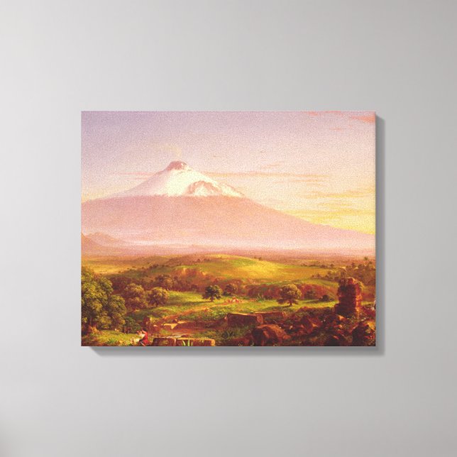 Impressão Em Tela Monte Etna (Frente)