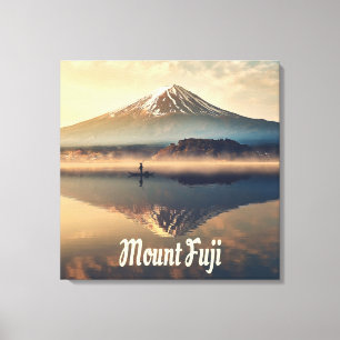 Impressão Em Tela Monte Fuji