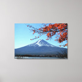 Impressão Em Tela Monte Fuji Fujisan Japão Paisagem Viagem