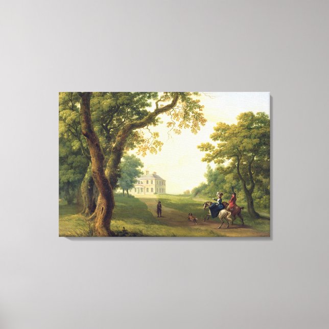 Impressão Em Tela Monte Kennedy, County Wicklow, Irlanda, 1785 (petr (Frente)