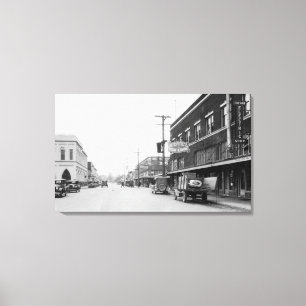 Impressão Em Tela Montesano, fotografia da opinião da cidade da rua