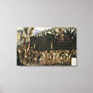 Impressão Em Tela Montezuma