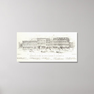 Impressão Em Tela Montgomery West side California e Sacramento