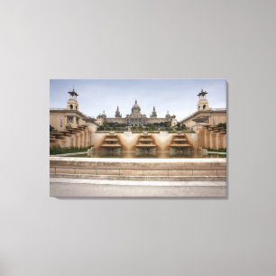 Impressão Em Tela Montjuc Fortress