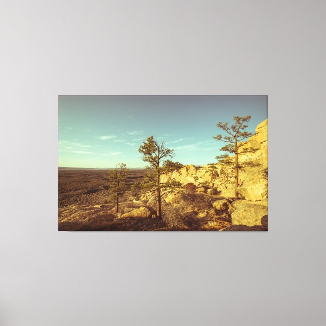 Impressão Em Tela Monumento Nacional El Malpais (Frente)