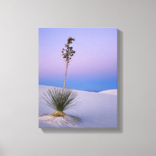 IMPRESSÃO EM TELA MONUMENTO NACIONAL WHITE SANDS, NOVO MÉXICO.