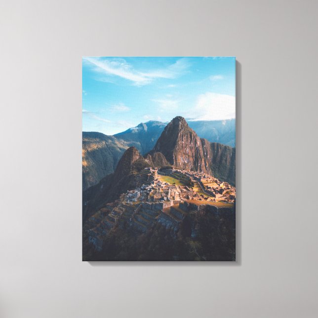 Impressão Em Tela Monumentos | Machu Picchu, Peru (Frente)