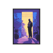 Moody Silhouette Wall Art - Aestética moderna