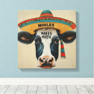 Impressão Em Tela moolah faz a miragem Hispânica AsTretch Print