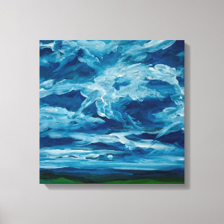 Impressão Em Tela Moonglow