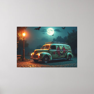 Impressão Em Tela Moonlit Nostalgia