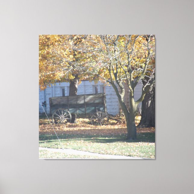 Impressão Em Tela Moradia de Illinois (Frente)