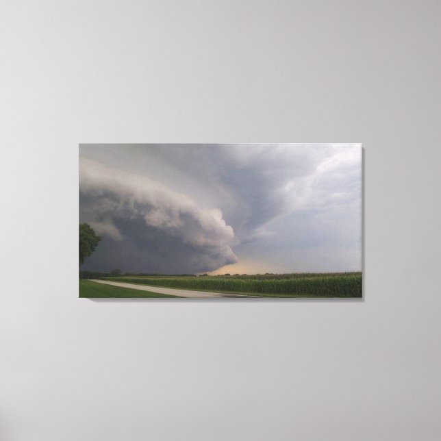 Impressão Em Tela Moradia de Illinois (Frente)