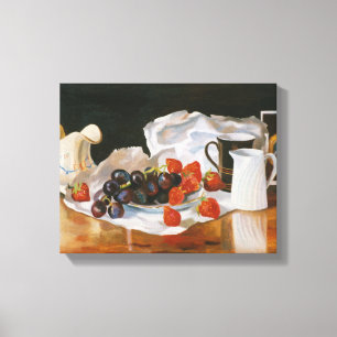 Impressão Em Tela Morangos e Creme 2004