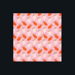 Impressão Em Tela Morangos Morangos Cor-de-rosa-branca-Fruta-rabo-br<br><div class="desc">Padrão de Morangos Desenhados à Mão com morango branco e rosa.</div>