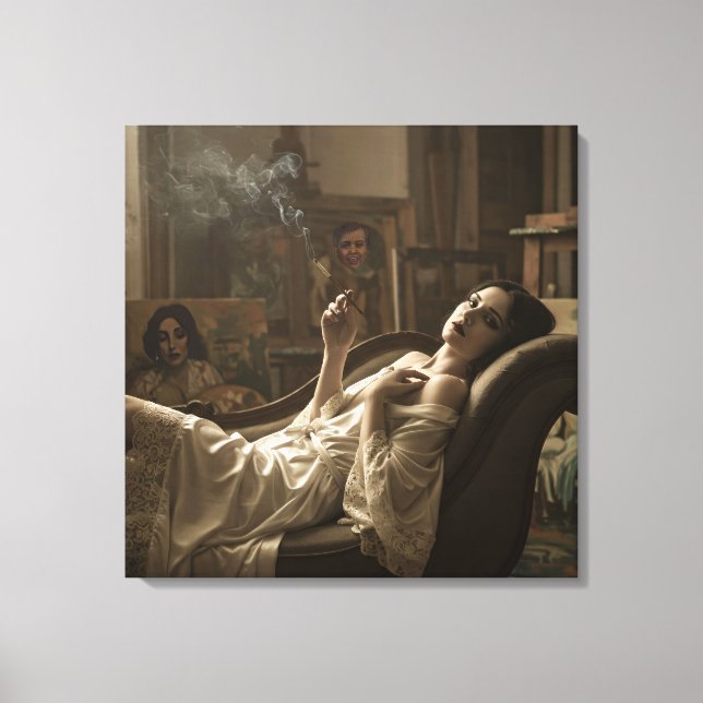 Impressão Em Tela Morning of the Model, by Natasha Us   (Frente)