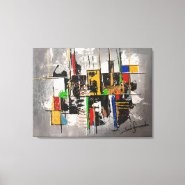 Impressão Em Tela Mosaic