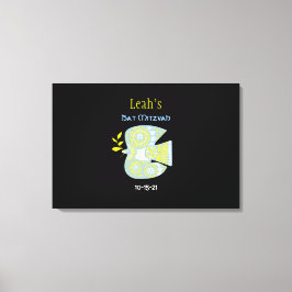 Impressão Em Tela MOSAIC DOVE do Conselho de Entrada do PEACE Bat Mi