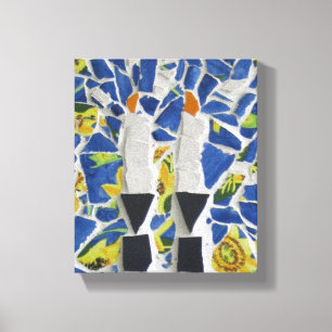 Impressão Em Tela Mosaico da vela