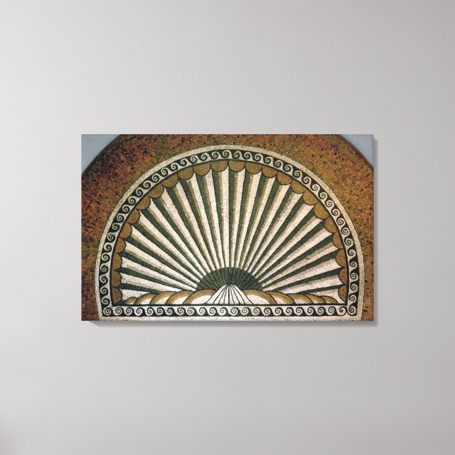 Impressão Em Tela Mosaico Shell, Edifício Insula II 130-150 AD (Frente)