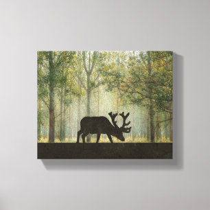 Impressão Em Tela Mose na Ilustração de Floresta