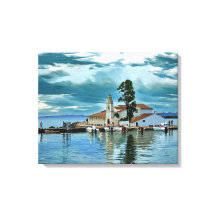 Mosteiro de Vlacherna, Grécia de Corfu