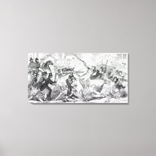 Impressão Em Tela Motim do lote da tomada em Preston