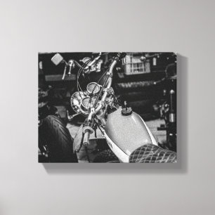 Impressão Em Tela Motocicleta Motocicer Rider Bike Tela