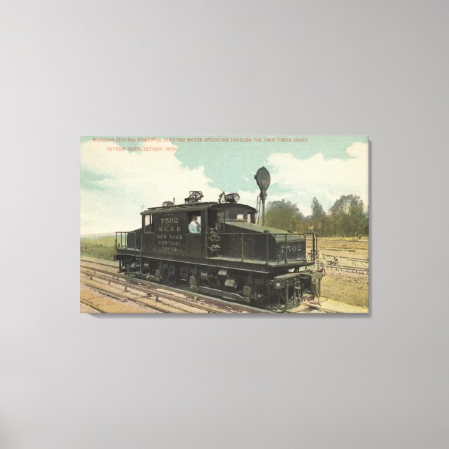 Impressão Em Tela Motor Elétrico Central de Michigan (Frente)