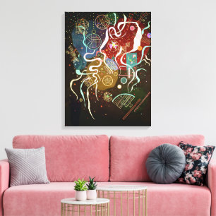 Impressão Em Tela Movimento Kandinsky