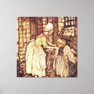 Impressão Em Tela Mr Toad se Disfarça por Arthur Rackham