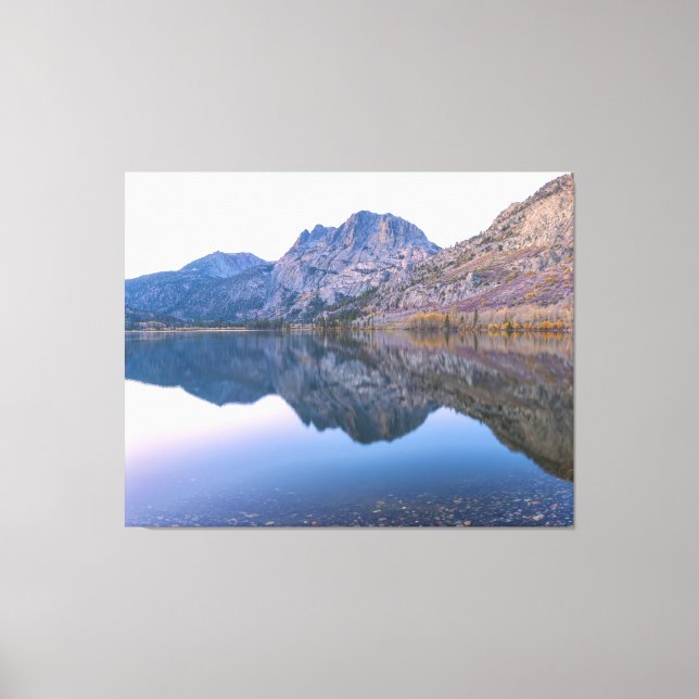 Impressão Em Tela Mt Carson e Silver Lake (Frente)