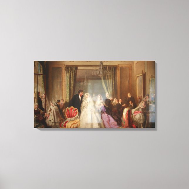 Impressão Em Tela Mudando De Casa (Vida Casada) (Presente De Casamen (Frente)