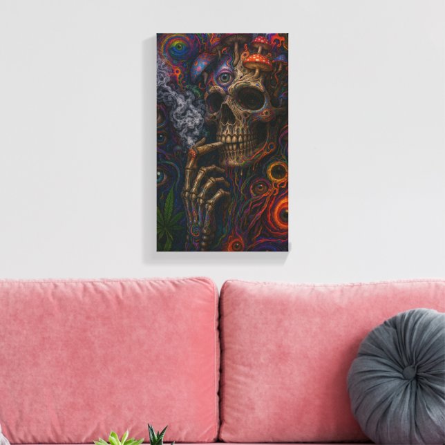 Impressão Em Tela Muito Louco (Insitu(Sala de estar))
