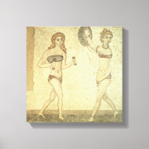 Impressão Em Tela Mulheres 'em biquinis