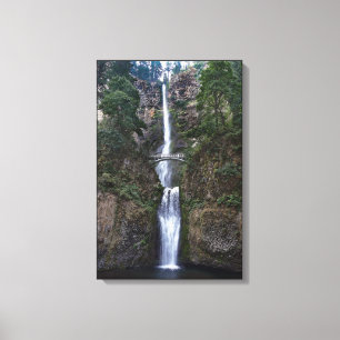 Impressão Em Tela Multnomah Falls, Oregon