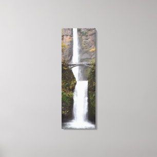 Impressão Em Tela Multnomah Waterfall Oregon - Tela de Solteiro do O