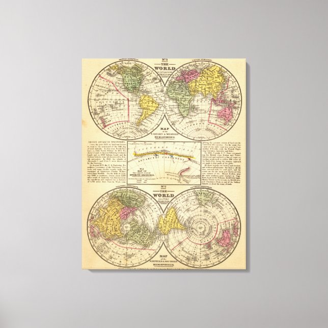 Impressão Em Tela Mundo 5 (Frente)