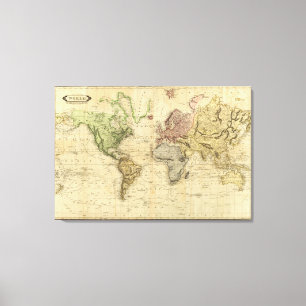 Impressão Em Tela Mundo 8