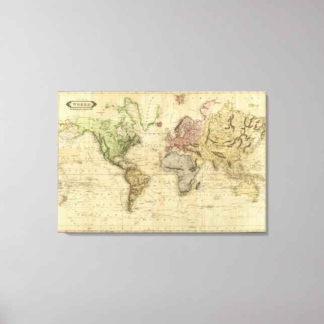 Impressão Em Tela Mundo 8 (Frente)