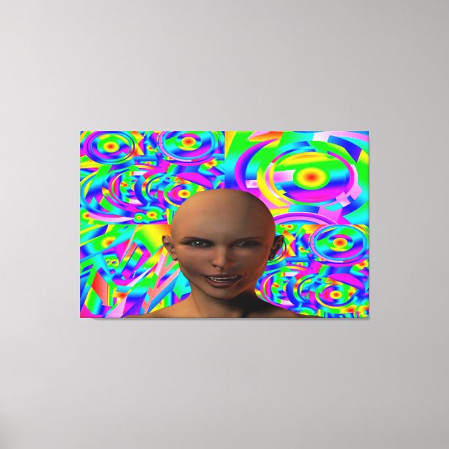 Impressão Em Tela Mundo dos Sonhos (Frente)