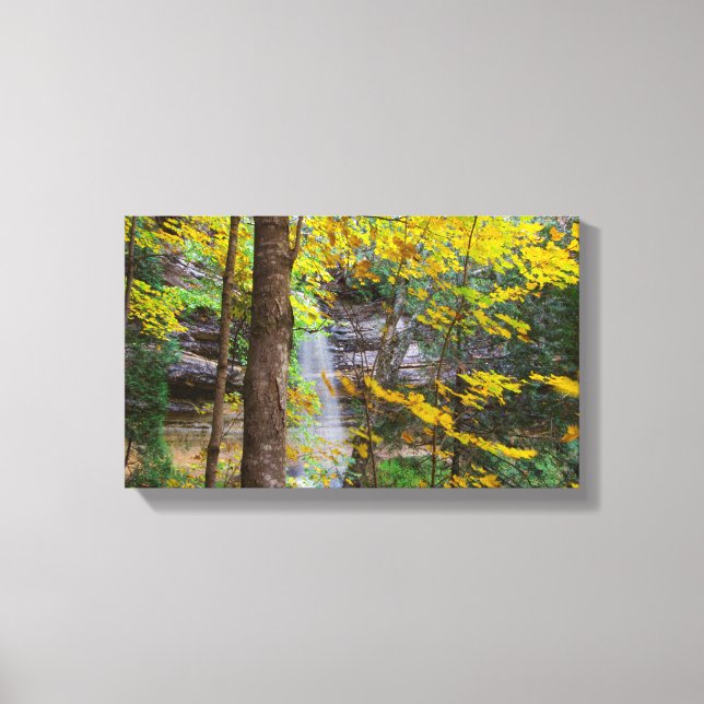 Impressão Em Tela Munique cai no outono, Munising, Michigan (Frente)