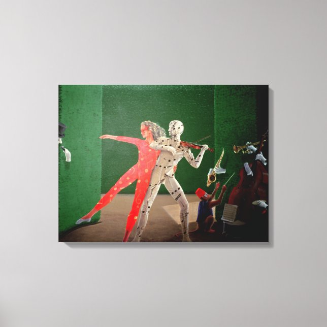 Impressão Em Tela Murais do Hotel Berkley - 2 (Frente)