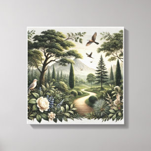 Impressão Em Tela Murmurios da Floresta Arte em tela