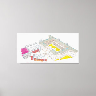 Impressão Em Tela Museo Nacional Centro de Arte Reina Sófia