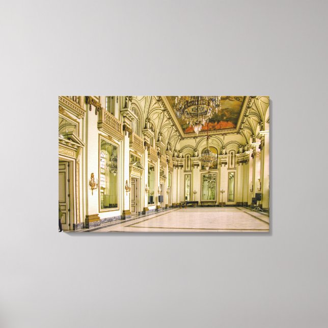 Impressão Em Tela Museu de La Revolucion, Museu da (Frente)