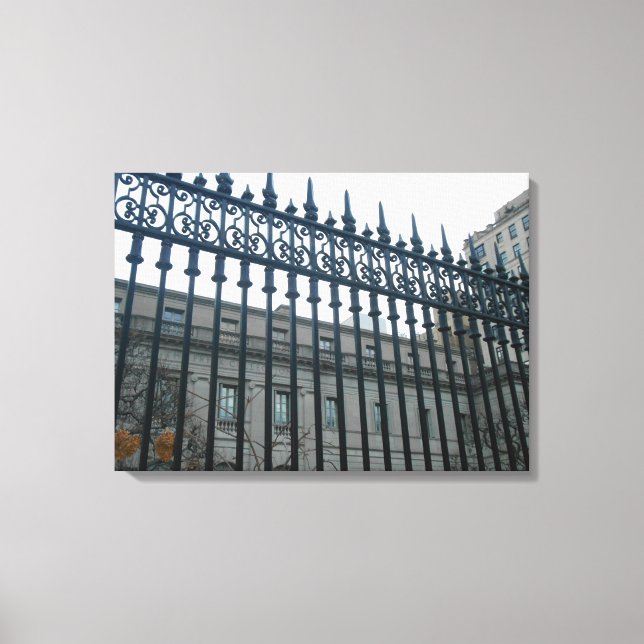 Impressão Em Tela Museu Frick (Frente)