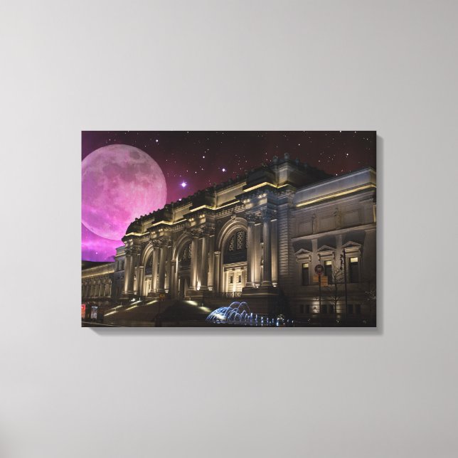 Impressão Em Tela Museu Metropolitano do Spacey (Frente)