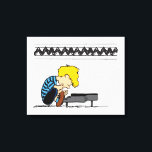 Impressão Em Tela Música Charlie Brown Schroeder<br><div class="desc">Veja este gráfico divertido Schroeder enquanto ele toca música em seu piano como a faixa de zague Charlie Brown.</div>