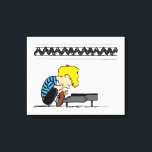 Impressão Em Tela Música Charlie Brown Schroeder<br><div class="desc">Veja este gráfico divertido Schroeder enquanto ele toca música em seu piano como a faixa de zague Charlie Brown.</div>